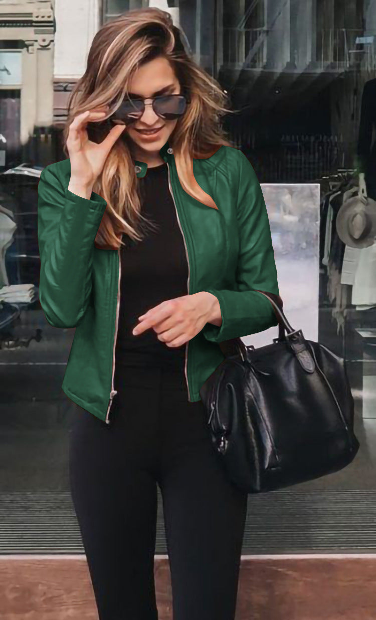 Out-Shine | Premium Women's Leather Jacket for Style