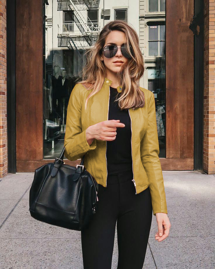 Out-Shine | Premium Women's Leather Jacket for Style