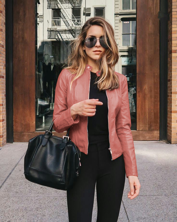 Out-Shine | Premium Women's Leather Jacket for Style
