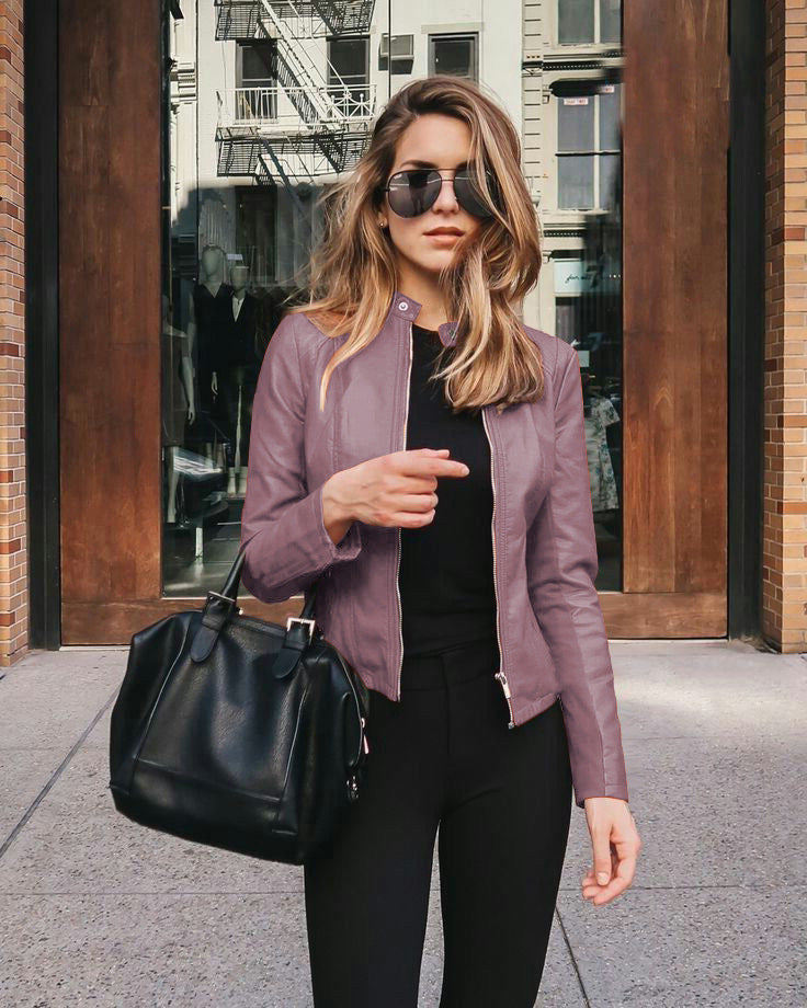 Out-Shine | Premium Women's Leather Jacket for Style