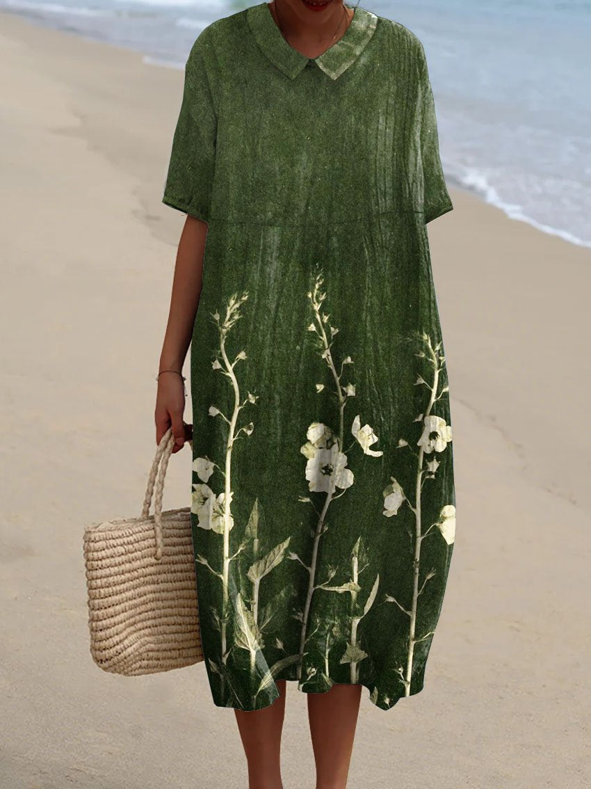 Out-Shine | Colorful Flowy Spring Dress