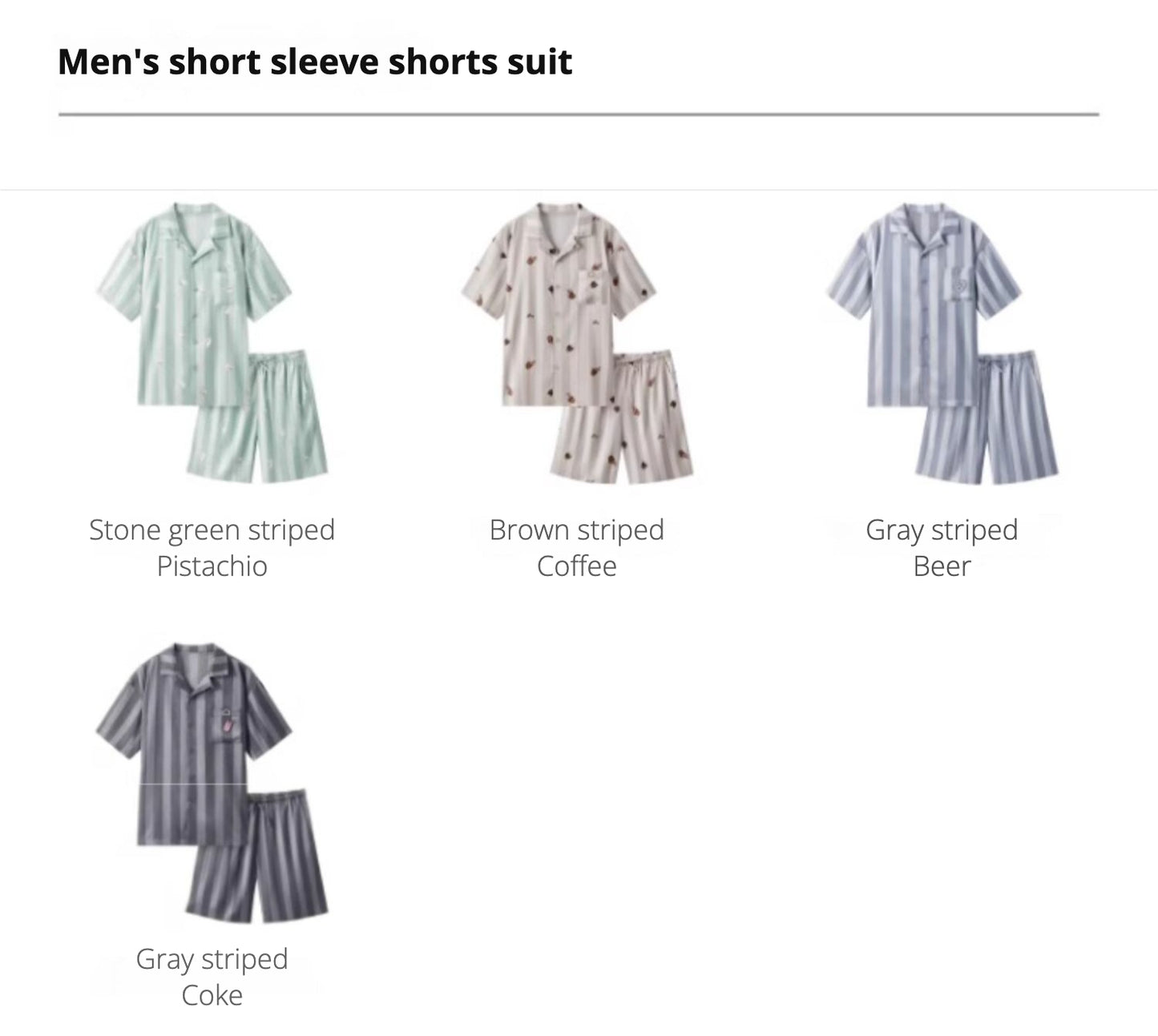 Out-Shine | Men's and Women's Ice Silk Pajamas Loungewear Set