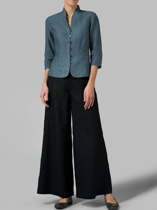 Out-Shine | Functional Three-Quarter Sleeves Blouse For Women