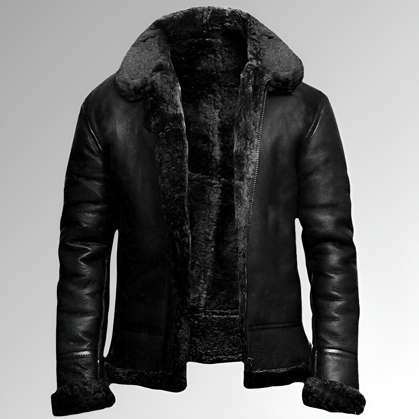 Out-Shine | Leather Warm Jacket