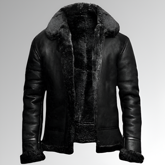 Out-Shine | Leather Warm Jacket
