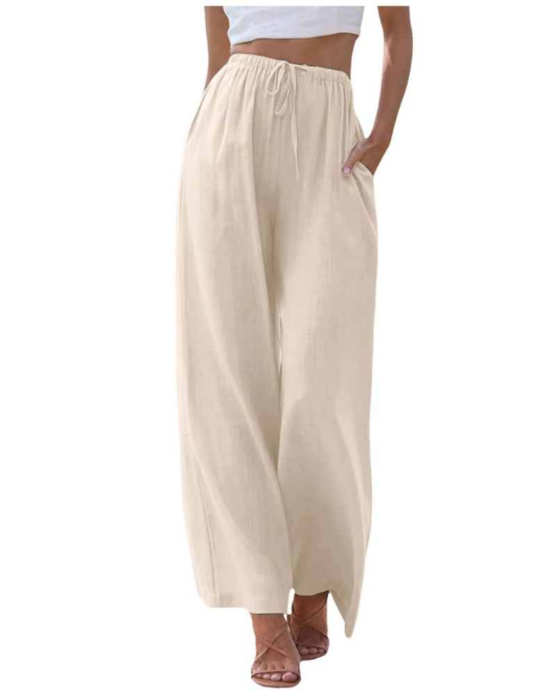 Out-Shine | Comfy Linen And Cotton Pants
