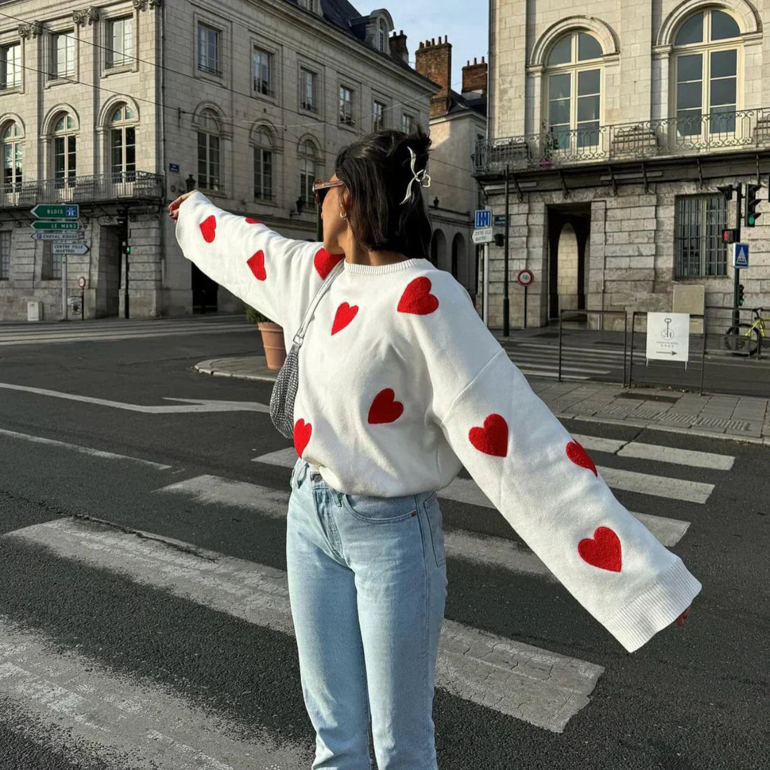 Out-Shine | Cosy Heart Sweater