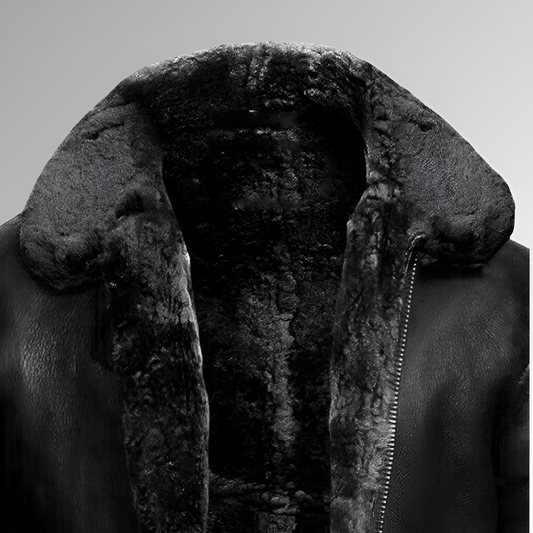 Out-Shine | Leather Warm Jacket