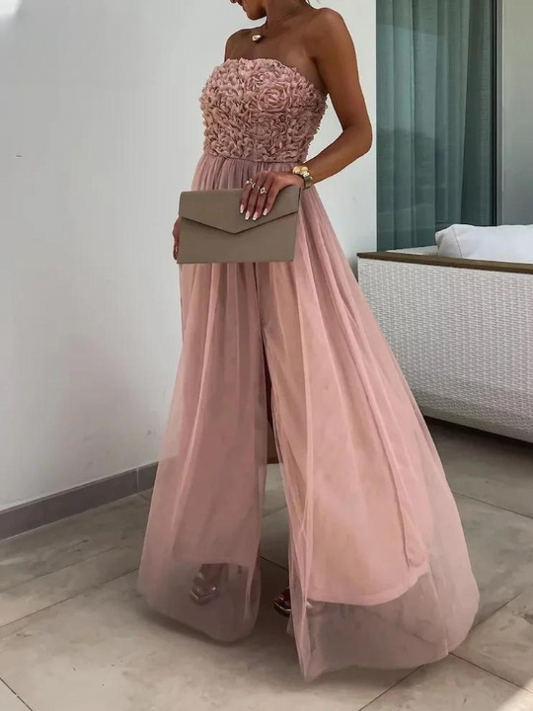 Deslumbra | Elegante vestido formal con abertura