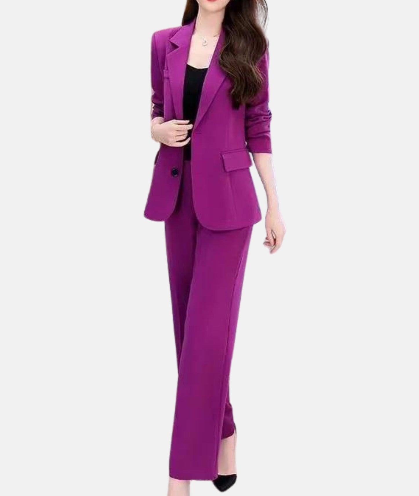 Out-Shine | Women's Tailored Blazer And Pants Suit