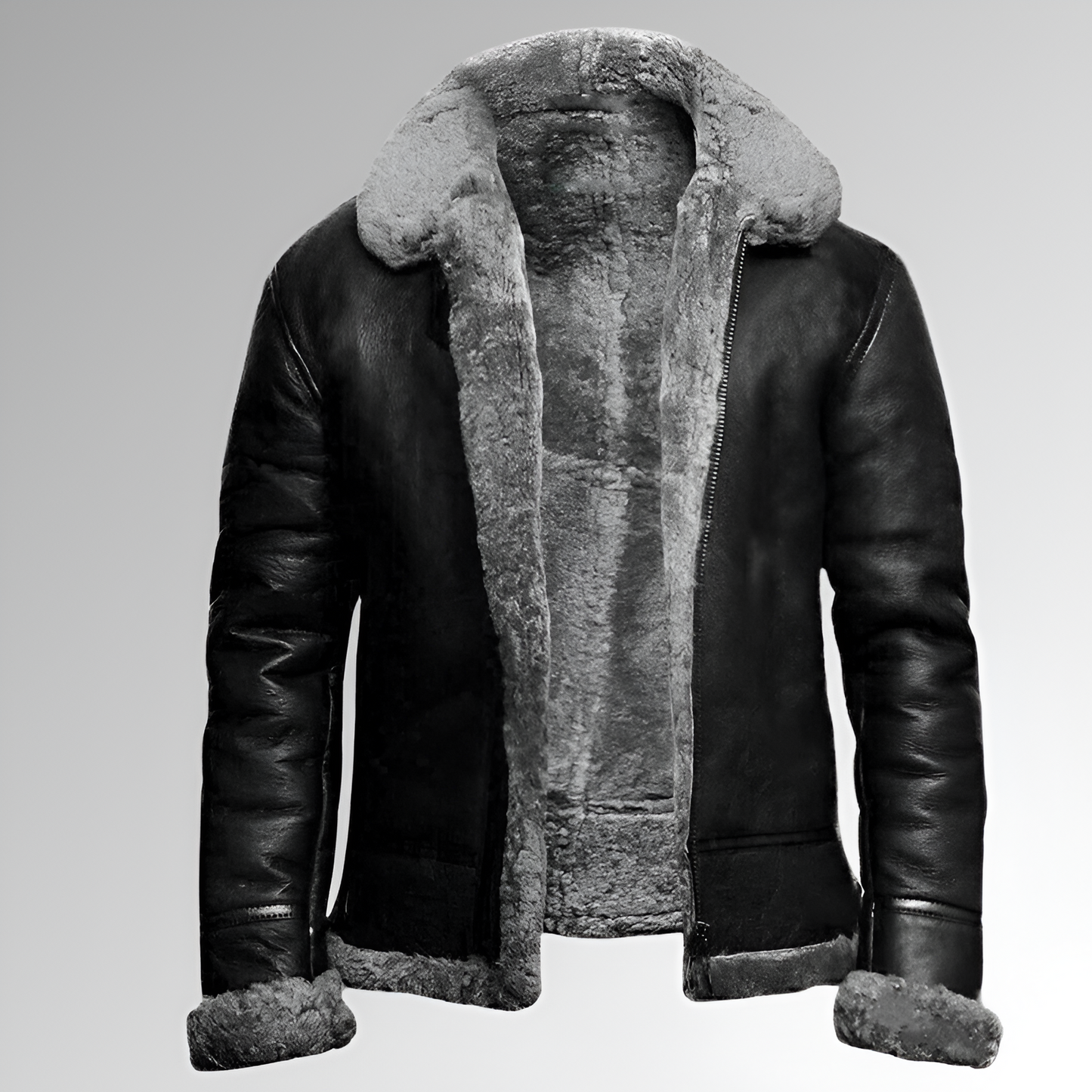 Out-Shine | Leather Warm Jacket