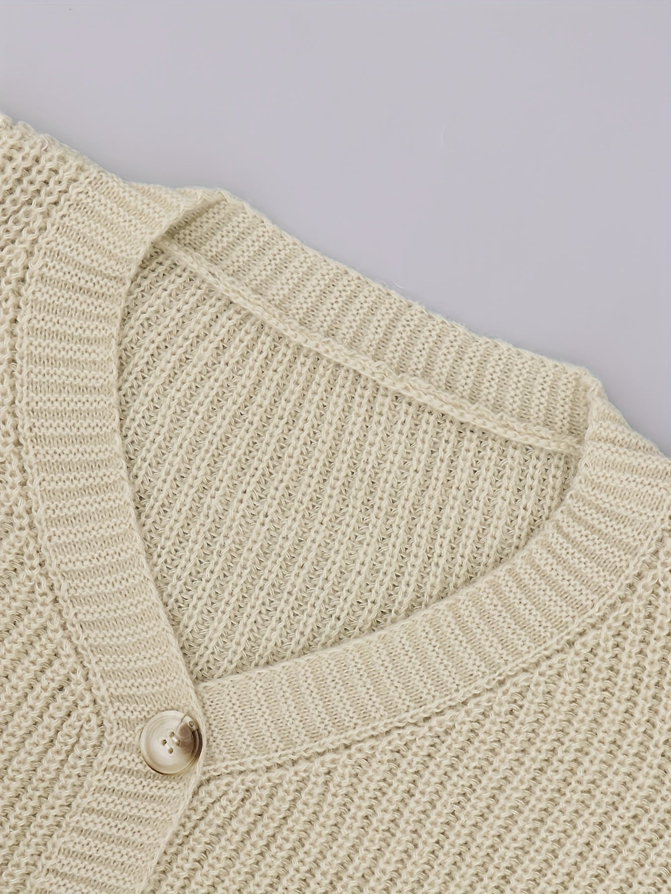 Out-Shine | Coarse Knitted Cardigan Vest For Women