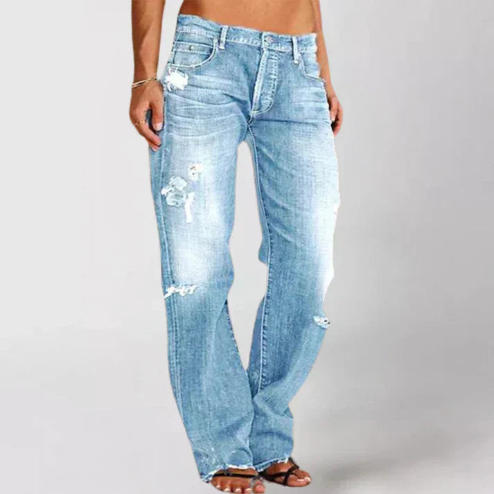 Out-Shine | Trendy Low-Rise Jeans