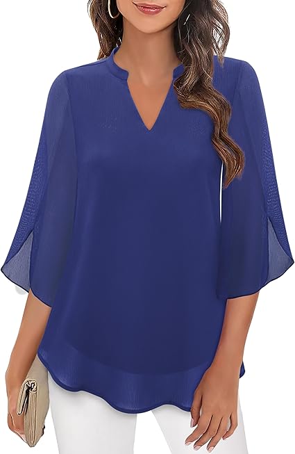Deslumbra | Blusa elegante de gasa