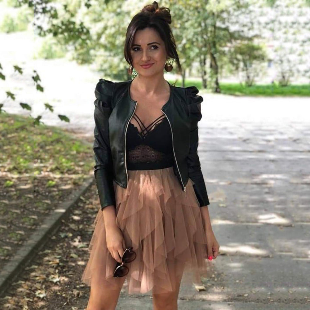 Out-Shine | Women's Leather Jacket With Style And Comfort