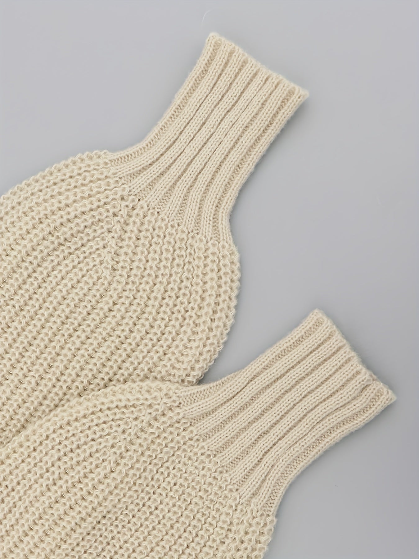 Out-Shine | Coarse Knitted Cardigan Vest For Women