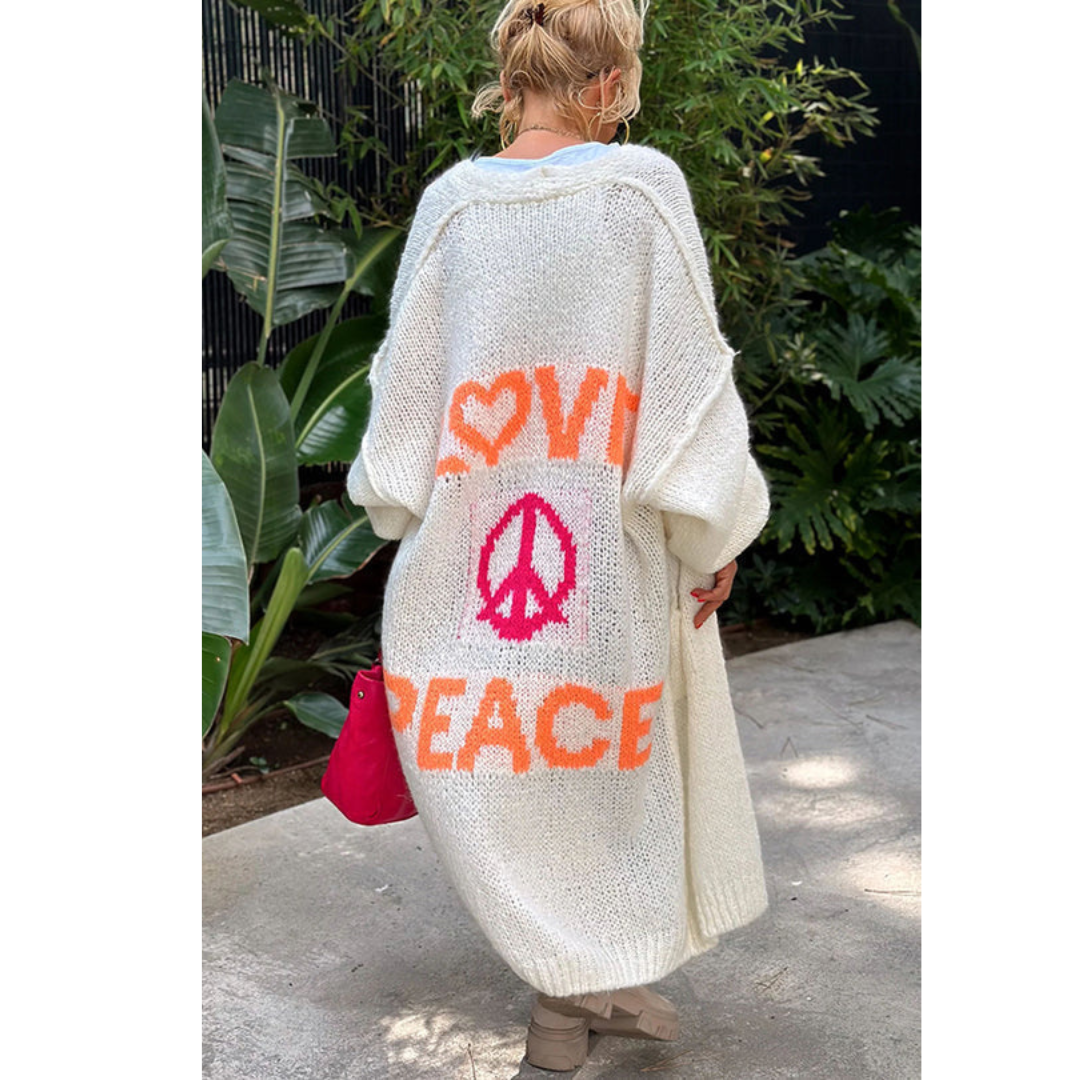 Out-Shine | Peace Cardigan Ibiza