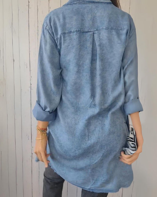 Out-Shine | Comfortable Denim Shirt Jacket
