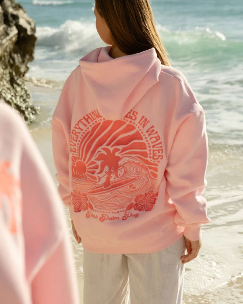Out-Shine | Comes In Waves Stylish Hoodie