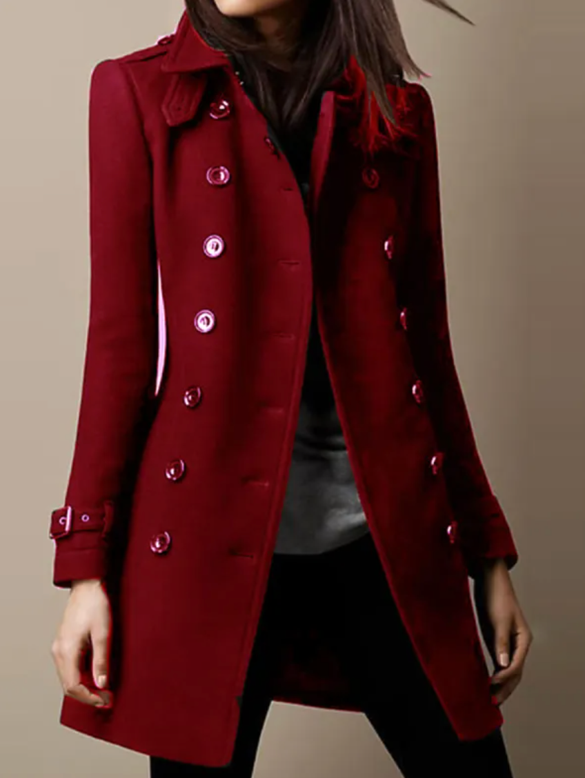 Brilla | Abrigo ajustado cruzado