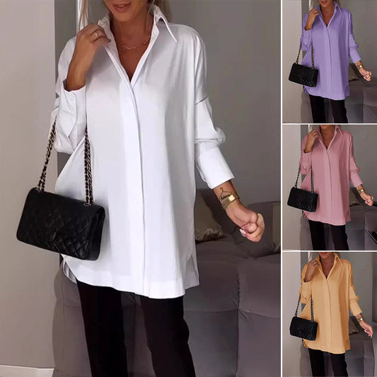 Deslumbra | Camisa de solapa para mujer