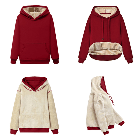 Out-Shine | Hooded Sherpa Fleece Lined Jacket