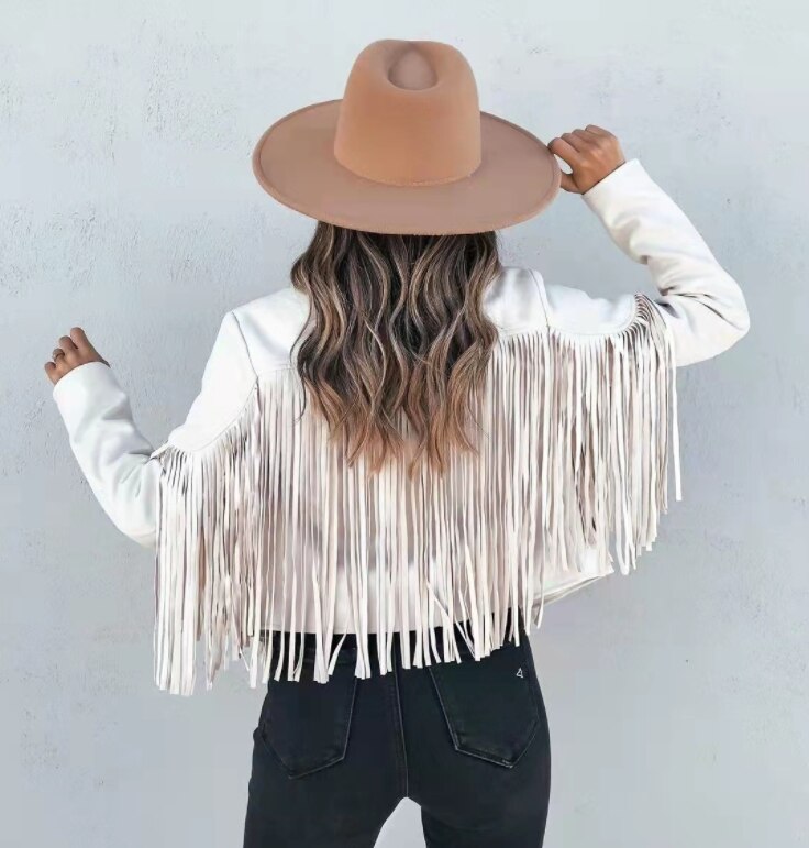 Out-Shine | Suede Fringed Jacket