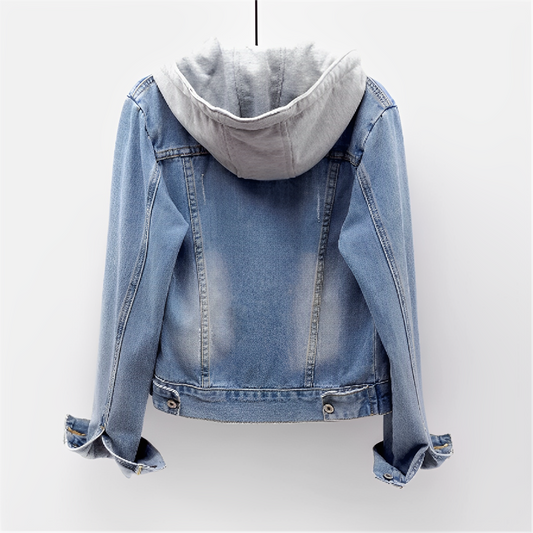 Out-Shine | Long sleeve jacket with removable hood