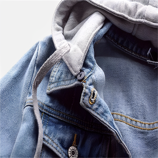 Out-Shine | Long sleeve jacket with removable hood
