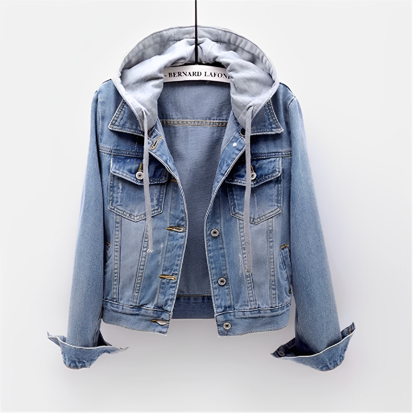 Out-Shine | Long sleeve jacket with removable hood