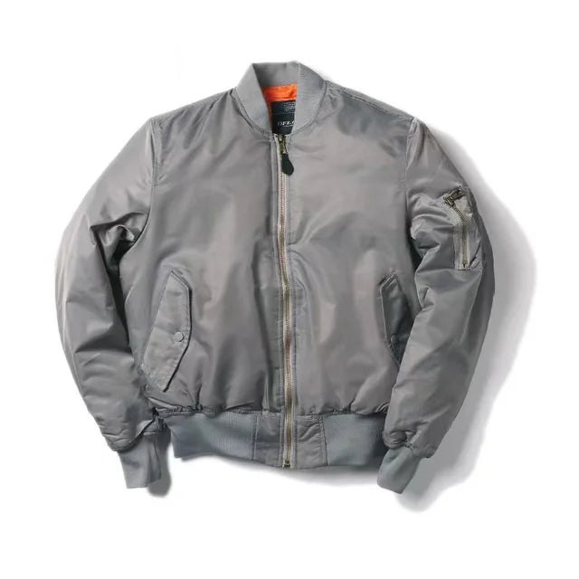 Out-Shine | High quality Unisex bomber jacket with zipper