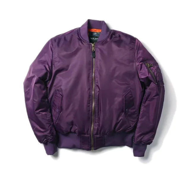 Out-Shine | High quality Unisex bomber jacket with zipper