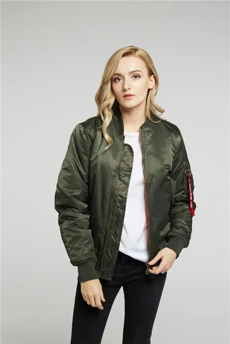 Out-Shine | High quality Unisex bomber jacket with zipper