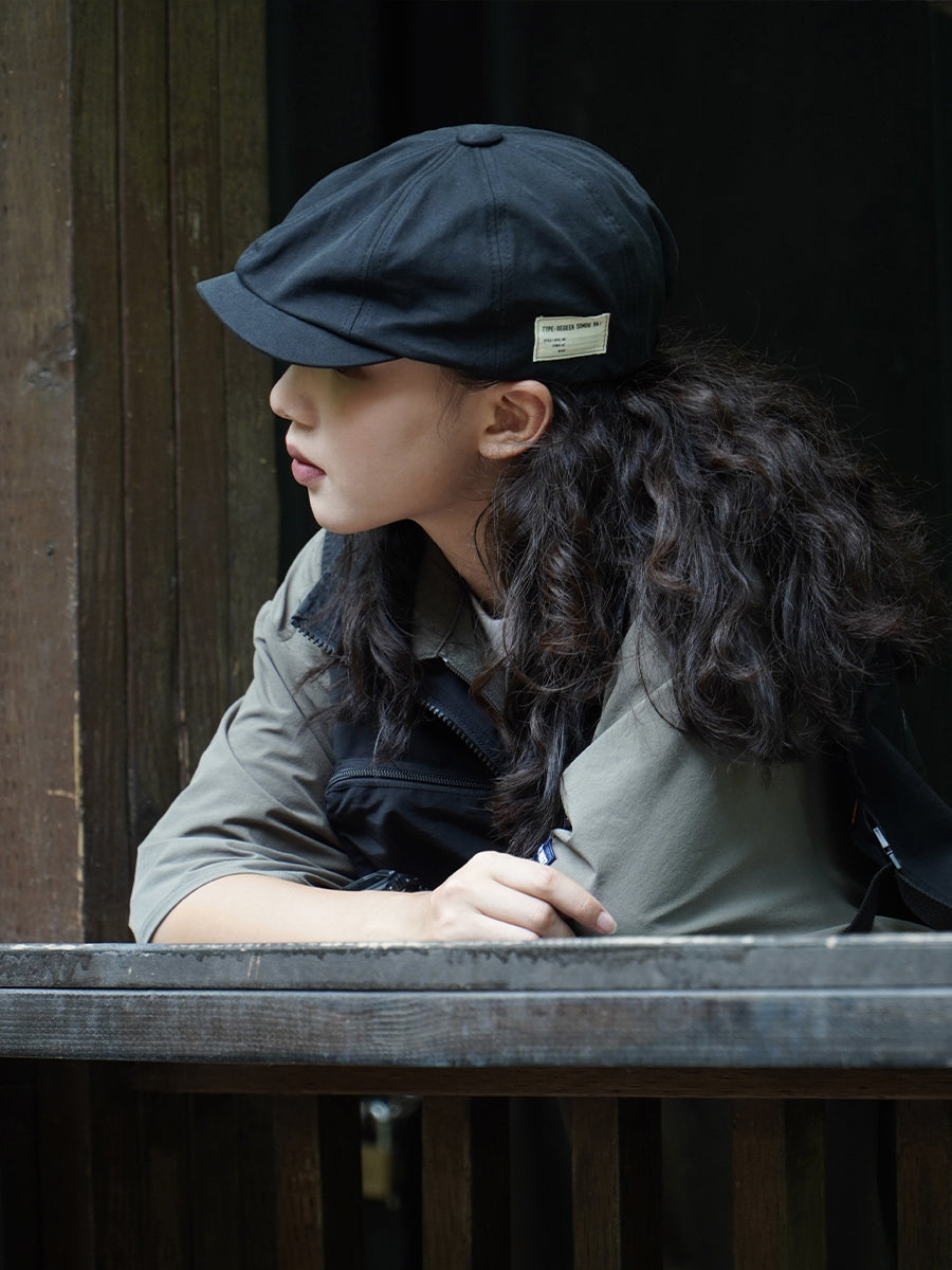 Out-Shine | Painter Cap, Japanese Retro Hat, Couple Hat, Newsboy Beret Hat, Duckbill Hat