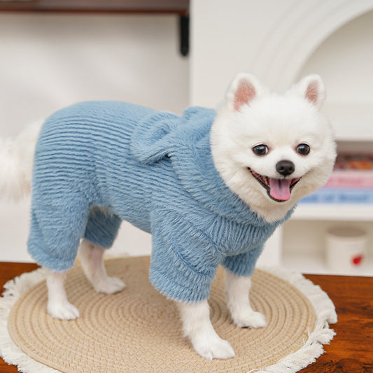 Out-Shine | Autumn and Winter Fluffy Pet Clothing