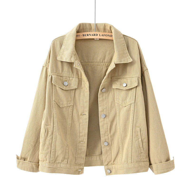 Out-Shine | Classic Women's Denim Jacket Multiple Colors