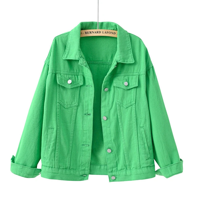 Out-Shine | Classic Women's Denim Jacket Multiple Colors