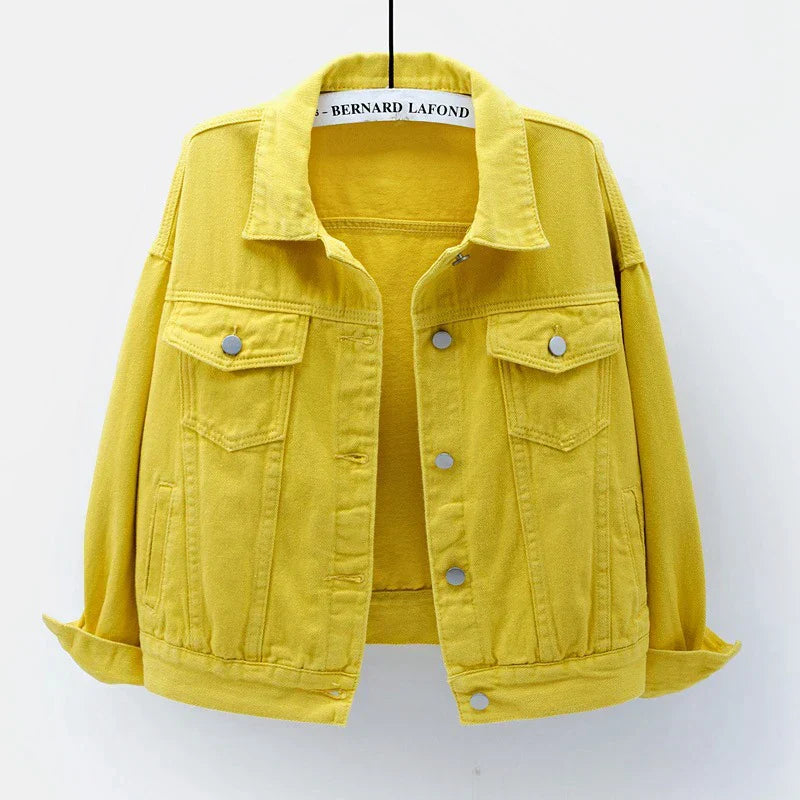 Out-Shine | Classic Women's Denim Jacket Multiple Colors