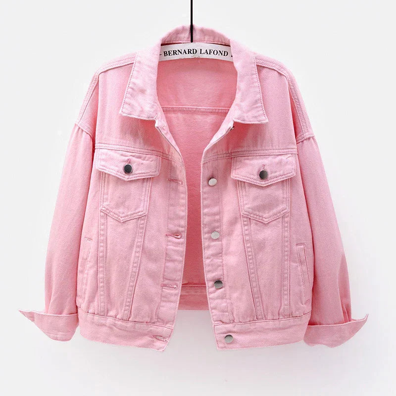Out-Shine | Classic Women's Denim Jacket Multiple Colors