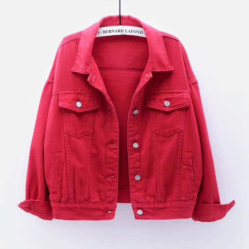 Out-Shine | Classic Women's Denim Jacket Multiple Colors