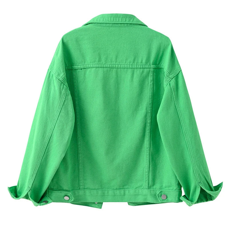Out-Shine | Classic Women's Denim Jacket Multiple Colors