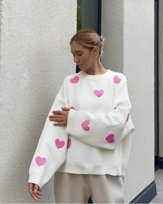 Out-Shine | Cosy Heart Sweater
