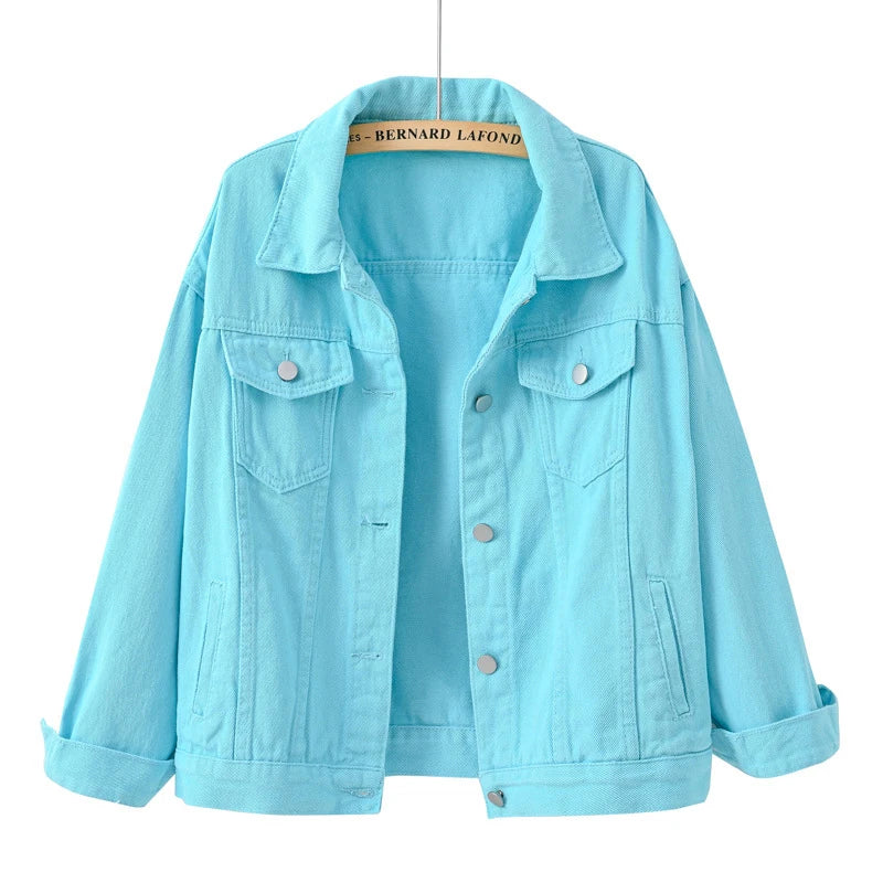 Out-Shine | Classic Women's Denim Jacket Multiple Colors