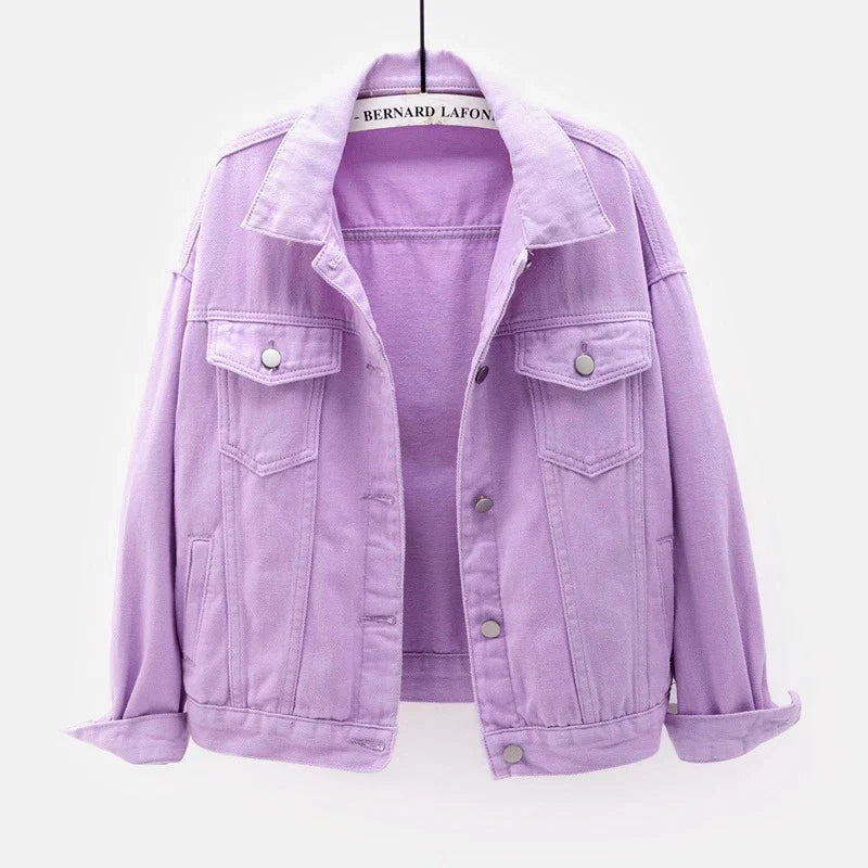 Out-Shine | Classic Women's Denim Jacket Multiple Colors