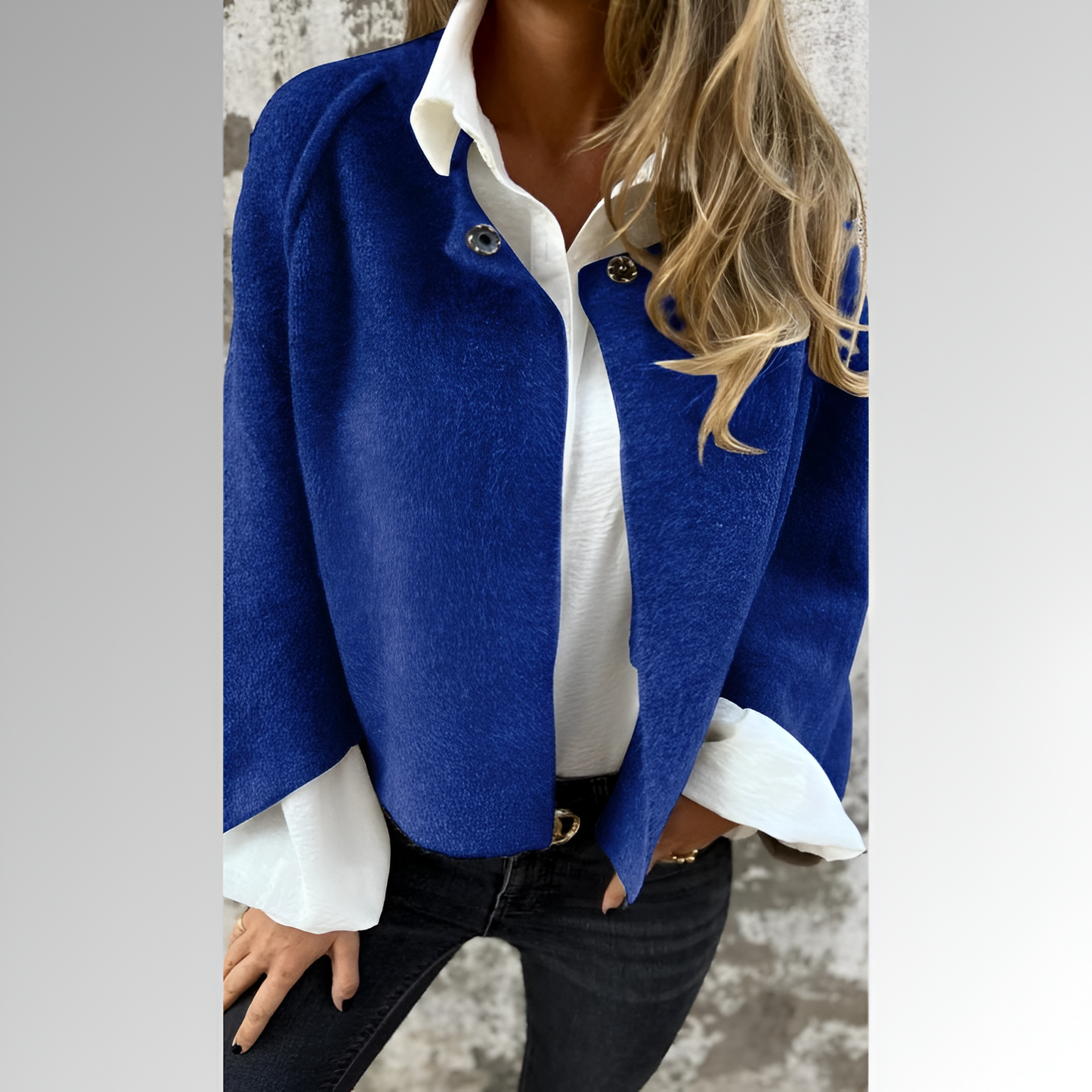 Out-Shine | Plush Faux Cashmere Short Jacket