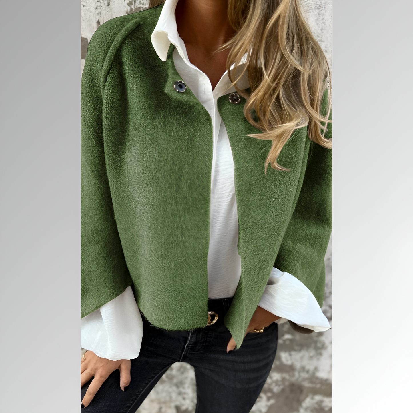 Out-Shine | Plush Faux Cashmere Short Jacket