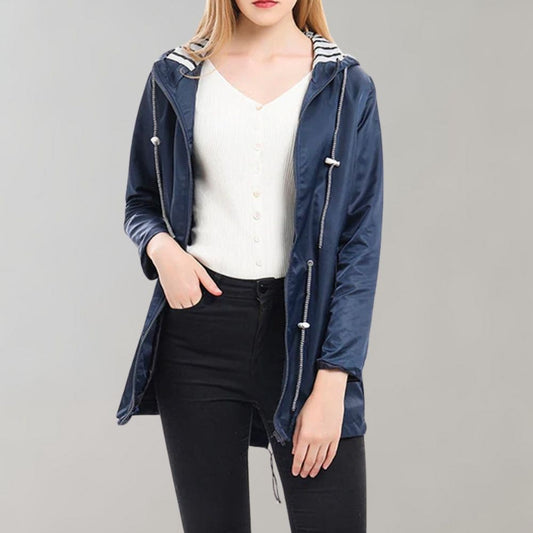 Out-Shine | long rain jacket for women