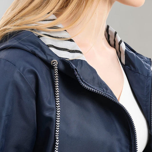 Out-Shine | long rain jacket for women