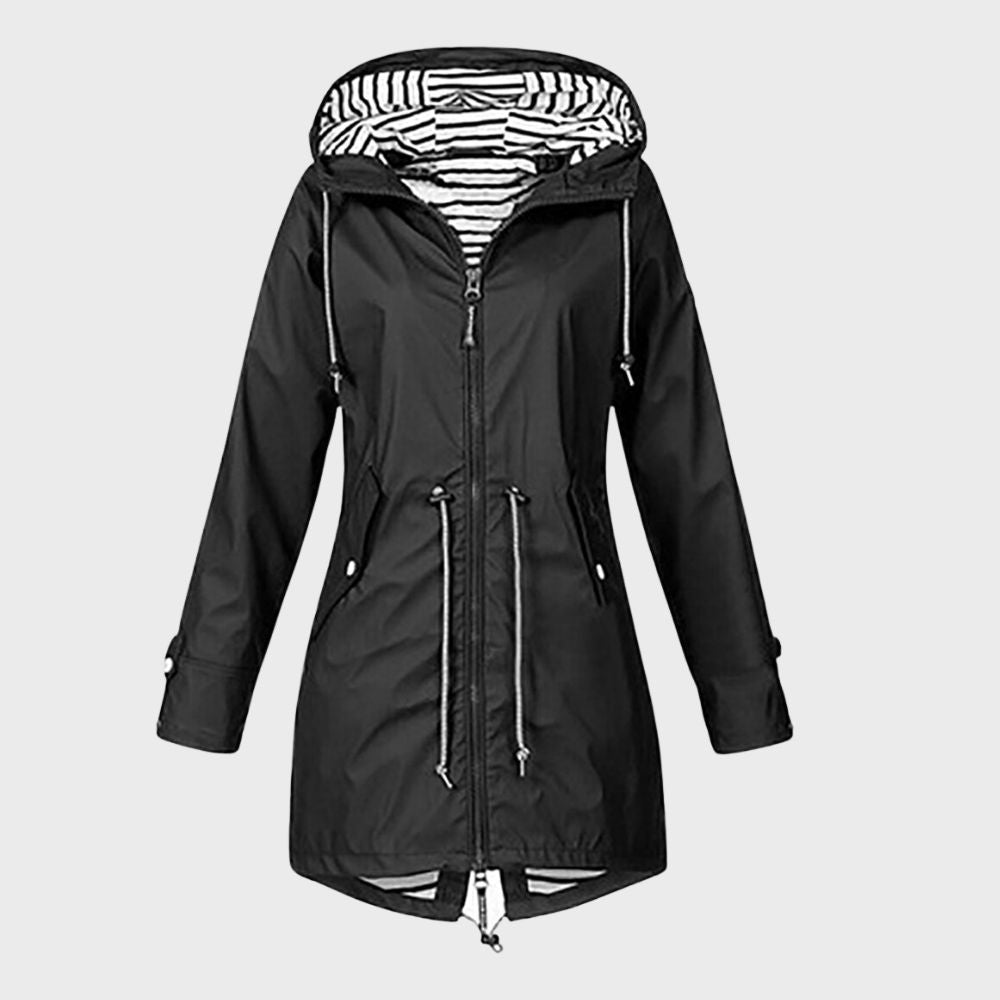 Out-Shine | long rain jacket for women