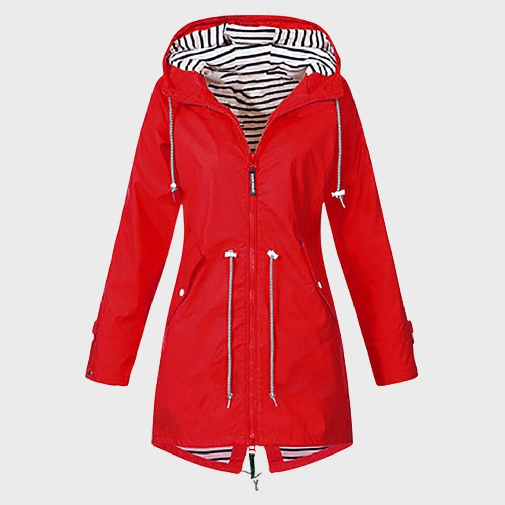 Out-Shine | long rain jacket for women